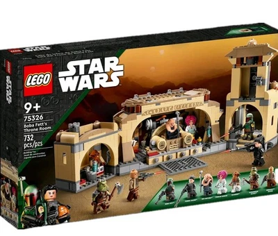 LEGO 75326 Star Wars Boba Fett's Throne Room New Retired Sealed 7 Minifigs - Image 1 of 4