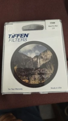Tiffen 77BPM18 77mm Black Pro Mist 1/8 Filter - Image 1 of 3
