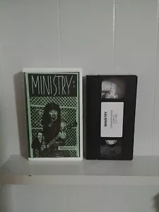 Ministry Live 1992 VHS Goth Metal Industrial Concert - Picture 1 of 3