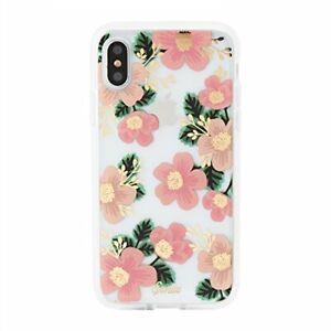 Sonix Southern Floral Case for iPhone X/Xs Women's Protective Pink Flower Clear