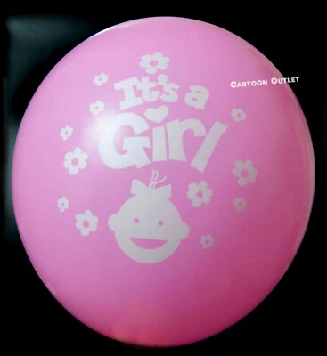 16 BABY SHOWER NIÑA FIESTA FAVORES GLOBOS ROSA DECORACIÓN RECUERDOS GÉNERO REVELACIÓN Foto 1 de 4