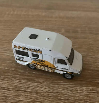 RARE Siku Afrikan African Safari 7ramp Campervan RV Die Cast Car White 8cm - Image 1 of 4