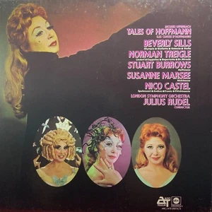 OFFENBACH-TALES OF HOFFMANN-RUDEL-ORIGINAL 1972 ABC RECORDS 3-LP BOX-USED - Picture 1 of 5