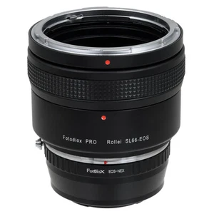 Fotodiox PRO Lens Adapter Kit Rollei SL66 Lens to Sony E-Mount Camera - Picture 1 of 3