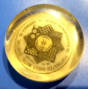 (pgasteelers1) Carbondale, PA. Hendrick Manufacturing Co. foglio peso carta🌠 - Foto 1 di 5