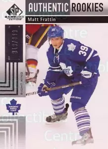 2011-12 SP Game Used #131 Matt Frattin - Picture 1 of 1
