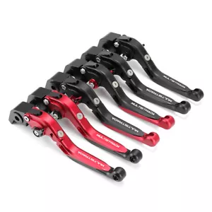 Folding Brake Clutch Levers For DUCATI Multistrada 950/S 1200 Enduro 1260/S - Picture 1 of 12
