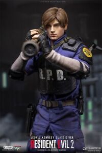 AUF LAGER DAMTOYS DMS037 1/6 Resident Evil 2 Leon Scott Kennedy 12" Actionfigur