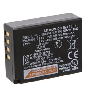 For Fujifilm NP-W126S Battery X-PRO1 PRO2 PRO3 X-A7 A10 X-T20 T30 T100 T200 X-H1 - Picture 1 of 6