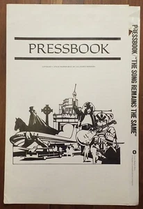 1976 Led Zeppelin "La canzone rimane la stessa" libro stampa originale cinema - Foto 1 di 7