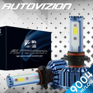 AUTOVIZION LED HID Headlight Conversion 9004 HB1 6000K 1987-1996 Toyota Tercel - Picture 1 of 11