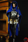 Custom 1:6th Blue Woman hood cloak Long Cape Model For 12" female Body