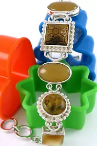 Whitney Kelly Sterling Silver 925 Stone Bracelet - Picture 1 of 12