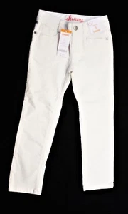 Gymboree Pants Girls Adjustable Waist Skinny White Cord Girls Size 5 NEW - Picture 1 of 4