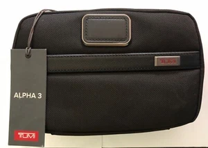 TUMI Alpha 3 Split Travel Kit - Black 117255-1041 NEW w/tags - Picture 1 of 6