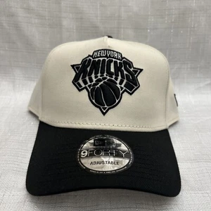 New Era New York Knicks 9Forty Adjustable NBA Black Cap New York Front Logo Mütze - Bild 1 von 5