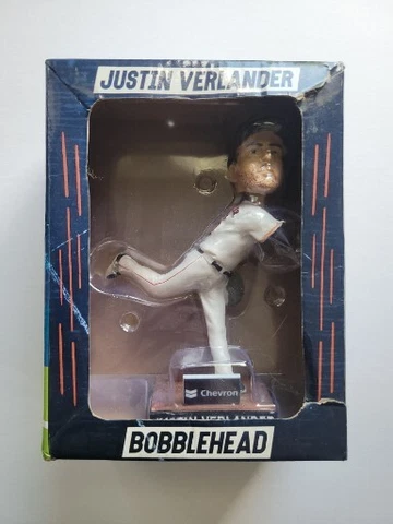 2019 Houston Astros Bobblehead Justin Verlander SGA Detroit Tigers World Series Cover