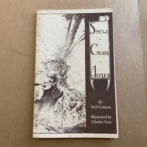 Neil Gaiman SNOW GLASS APPLES Charles Vess LIMITED EDITION DreamHaven Books/ VG+ - Imagen 1 de 6