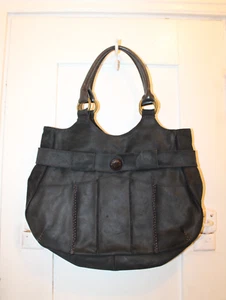 Borsa a tracolla NINE WEST vintage collezione America in pelle nera - Foto 1 di 14