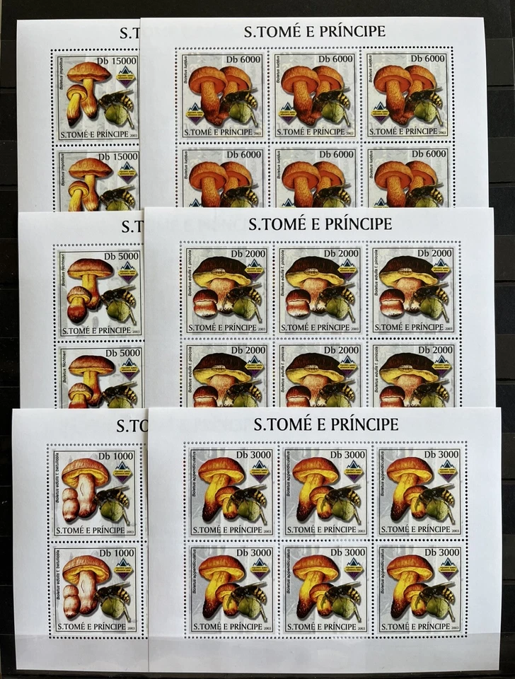 Mushrooms / Fungi / Flora / Nature / Plants - stamps MNH** AY - Image 1 of 1