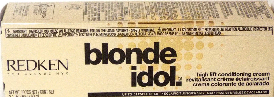 Color de cabello crema acondicionadora de elevación alta REDKEN BLONDE IDOL - Elige cualquier tono Foto 1 de 1