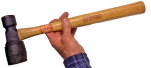 Proto Dead Blow Soft Head Hammer Mac Tools Machinists Hammer Handle 18" Nice - Picture 1 of 10