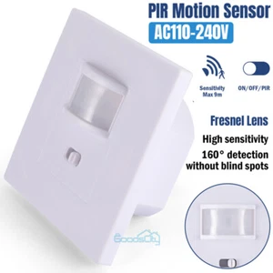 Occupancy & Vacancy Motion Sensor Light Switch PIR Infrared Motion Wall Switch - Picture 1 of 14