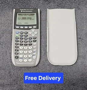Texas Instruments TI-84 Plus Silver Edition Graphing Calculator - Clean - EUC - Picture 1 of 12