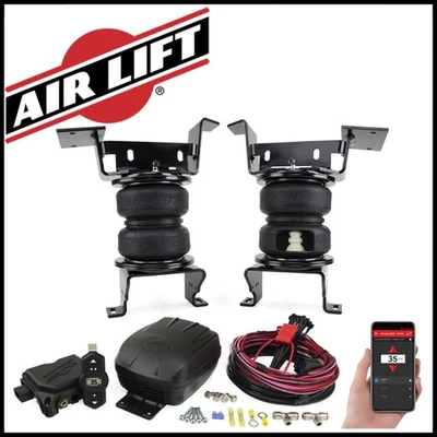 Kit compresor inalámbrico Air Lift 5000 bolsas de resortes 20-25 Silverado 2500 3500 4x4 Foto 1 de 4