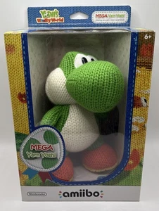 Nintendo Mega Yarn Yoshi Wooly World Juguete Amiibo 6+ Nuevo Envío Gratis - Imagen 1 de 4