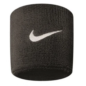 Nike Unisex-Youth Swoosh Gelenkband, Black/White, One Size (2er Pack) - Bild 1 von 6