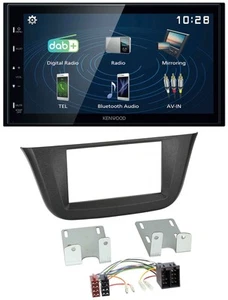 Kenwood 2DIN Bluetooth MP3 USB DAB Autoradio für Iveco Daily (ab 2014) - Bild 1 von 7
