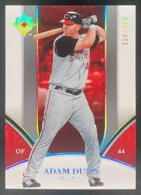 Adam Dunn 2006 Upper Deck Ultimate Collection /799 #25 Reds - Image 1 of 4
