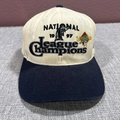 Sombrero De Colección Florida Marlins New Era SnapBack Años 90 1997 Serie Mundial MLB Foto 1 de 4