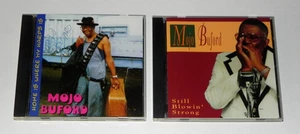 SIGNED 2 cd Blues lot MOJO BUFORD Still Blowin Strong Where My Harp MUDDY WATERS - Picture 1 of 5