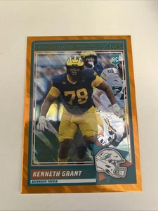2025 Score Kenneth Grant Rookie Lava 170/799 Miami Dolphins - Picture 1 of 2