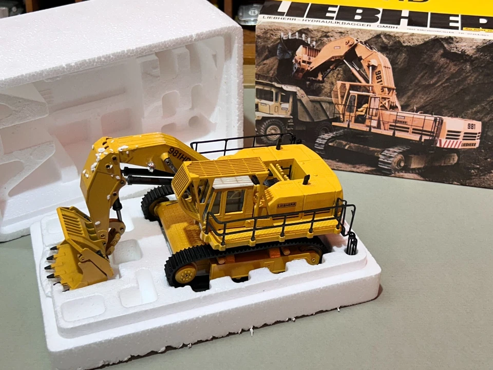 LIEBHERR R981 HD CEF SIJAM HYDRAULIC TRACK EXCAVATOR scala 1:50 MIB - Immagine 1 di 4