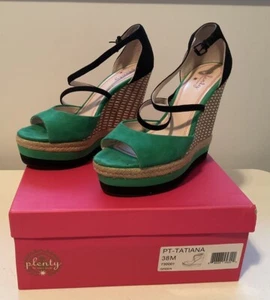 Tracy Reese Plenty Rebecca Sparkle Pump Shoe Size 38M - Picture 1 of 4