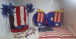 Misc. Reusable July 4th Party Attire & Decorations - You Choose - NEW - Picture 1 of 31