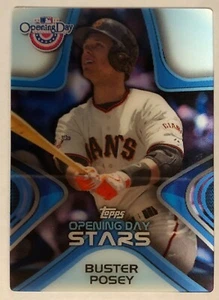 2014 Topps Opening Day Stars #ODS-11 Buster Posey San Francisco Giants Insert - Picture 1 of 7