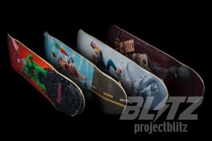 SUPREME MIKE HILL SKATEBOARD DECKS SET OF 4 SS17 BRAINS REGRETTER RUNNER SNAKE - Picture 1 of 5