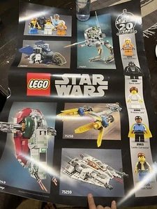 LEGO STAR WARS VIP PROMO 20TH ANNIVERSARY ART PRINT POSTER LIMITED EDITION - Picture 1 of 2