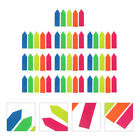 10 Sets Office Supplies Trendy Stickers Documents Tabs Study Notebook