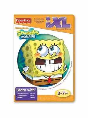 Fisher Price IXL Learning Educational Children Game SpongeBob Squarepants - Image 1 of 3