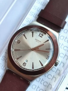 SWATCH+IRONY BIG CLASSIC+YWS450 O´CHOCO+NEU/NEW - Bild 1 von 3