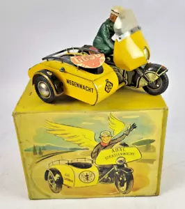 Göso ANWB Wegenwacht Beiwagen-Motorrad L: 18 cm funkt. Friktionsantrieb - Bild 1 von 9