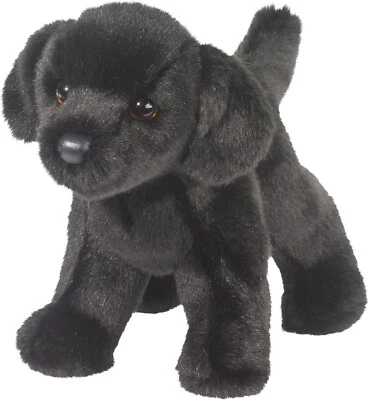 DOUGLAS BEAR Peluche cane da laboratorio Douglas orso nero