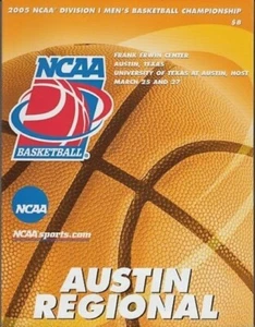 2005 NCAA MEN'S BASKETBALL CHAMPIONSHIP Austin Regional Program - Michigan State - Picture 1 of 11