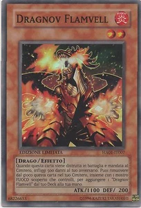 YU GI OH DRAGNOV FLAMVELL • HA01 • SUPER RARE - Bild 1 von 1