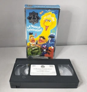 Sesame Streets 25th Birthday: A Musical Celebration (VHS, 1993) - Picture 1 of 8